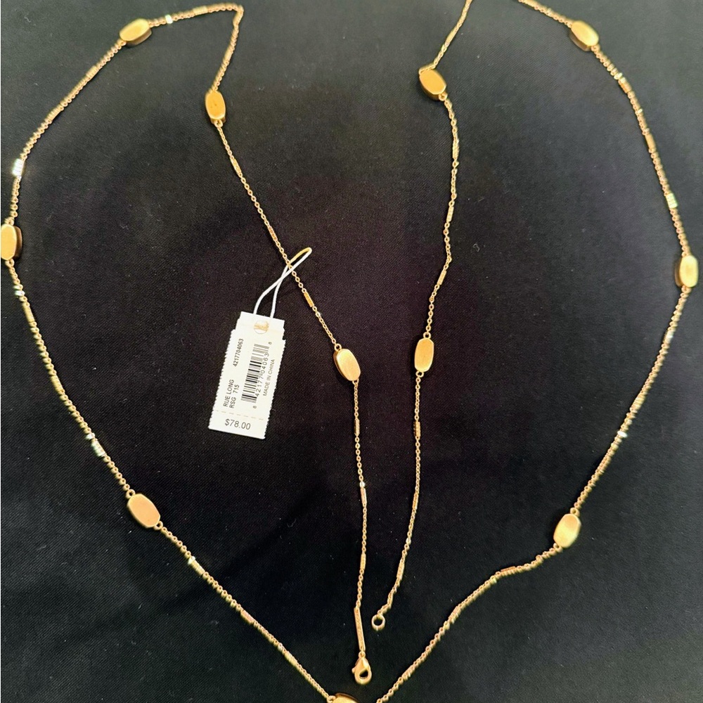 Kendra Scott Rose Gold Necklace